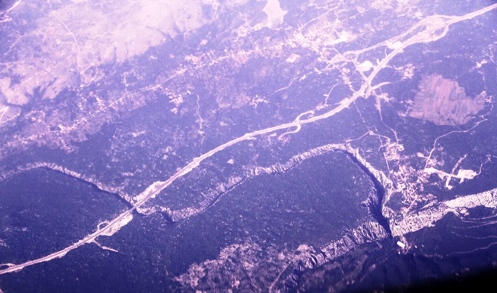 The Cetina river waterfalls canyon below Zadvarje with green water between steep walls