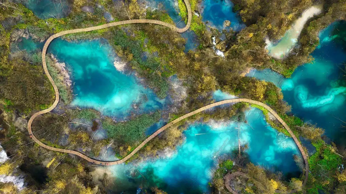 Plitvice terraced cascades and Rastoke mills on a guided day trip from Zagreb